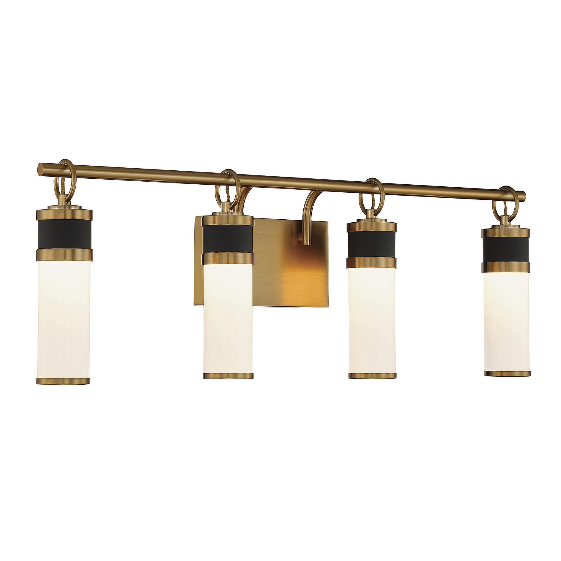 Abel 30 Inch 4 Light LED Bath Vanity Light by Savoy House
