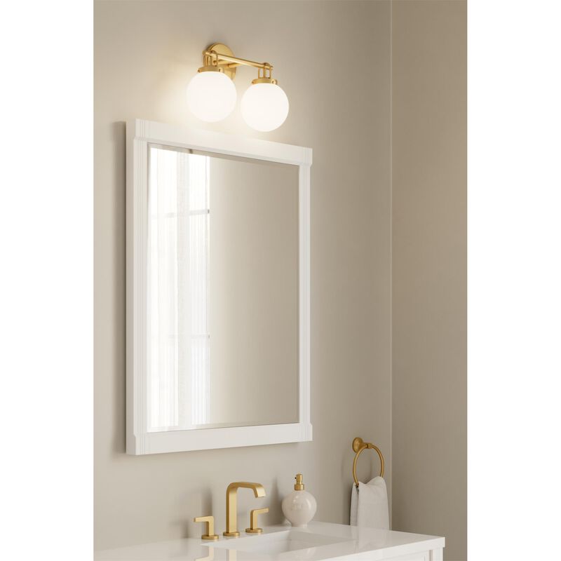 Ortesa 15 Inch Bath Vanity Light by Minka Lavery