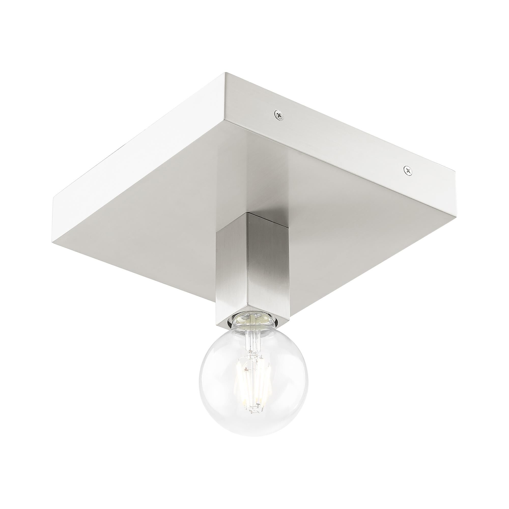 Solna 8 Inch 1 Light Flush Mount by Livex Lighting
