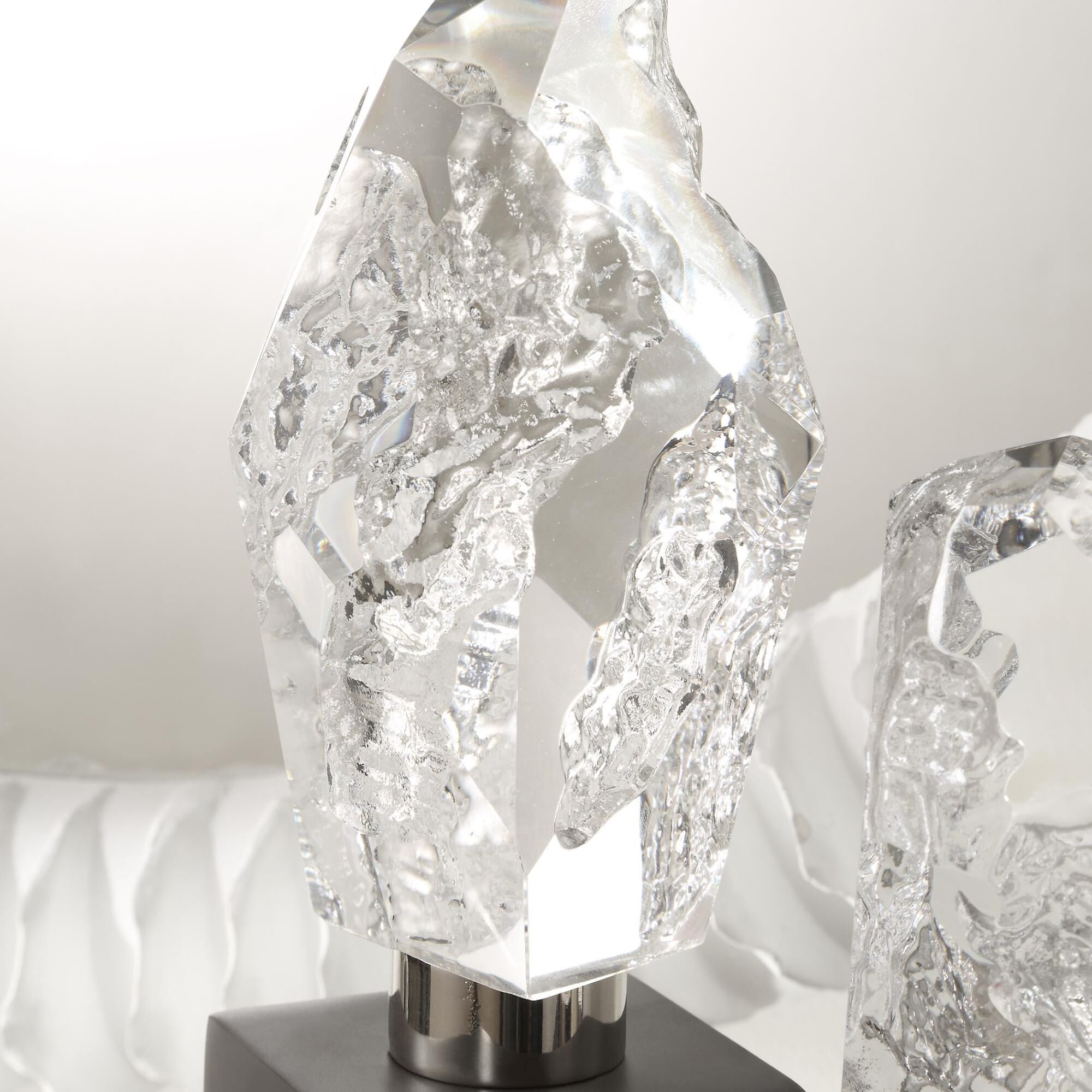 Renee Wightman Crystal Peak 4 Inch Sculpture by Uttermost