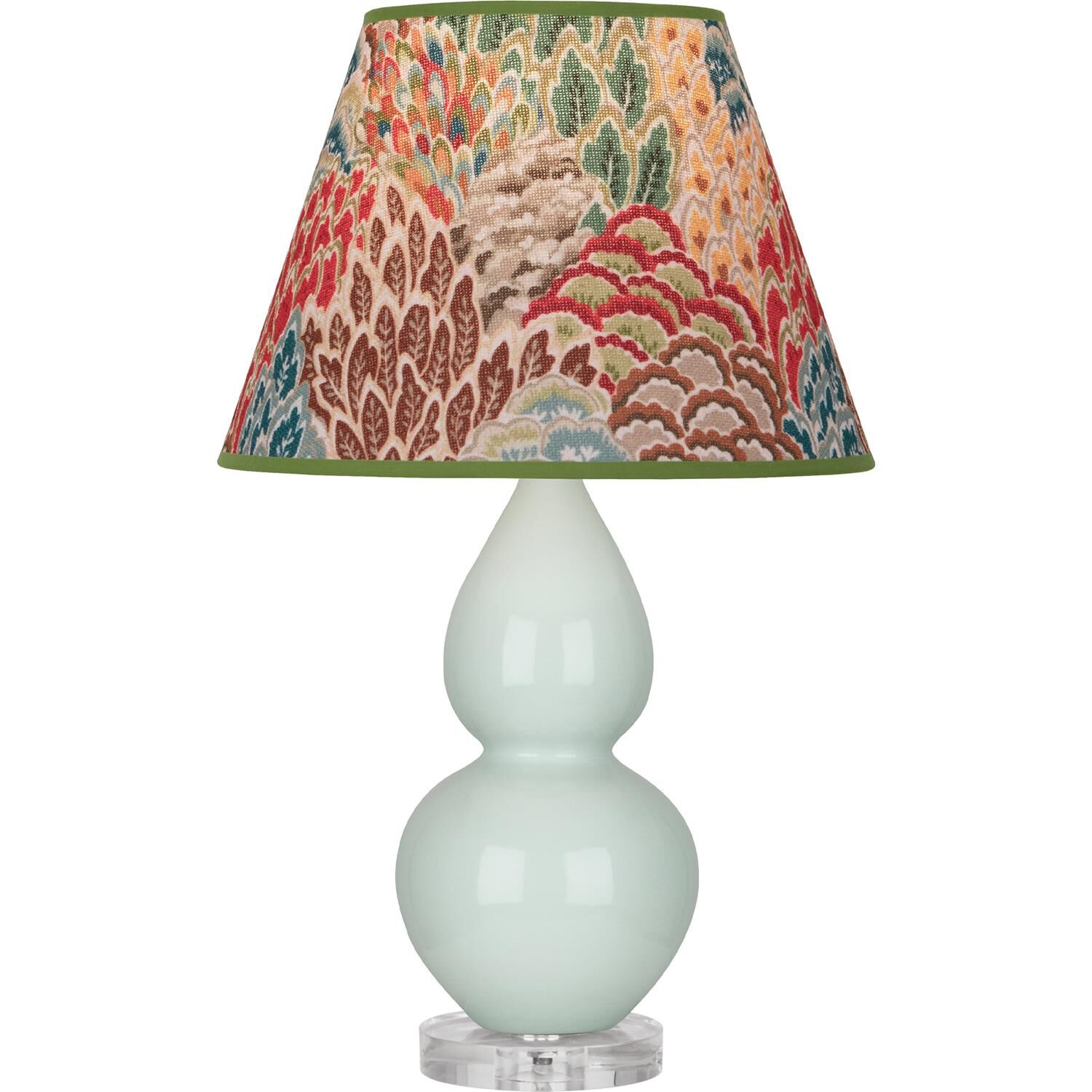 Small Double Gourd 23 Inch Table Lamp by Robert Abbey