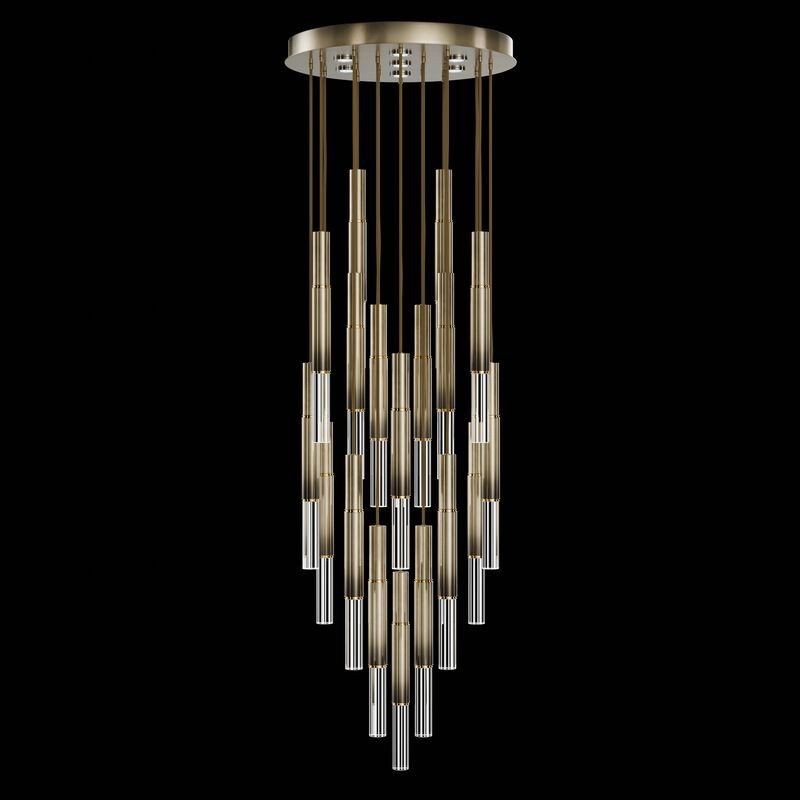 Antonia Antonia 31 Inch Multi Light Pendant by Fine Art Handcrafted Lighting