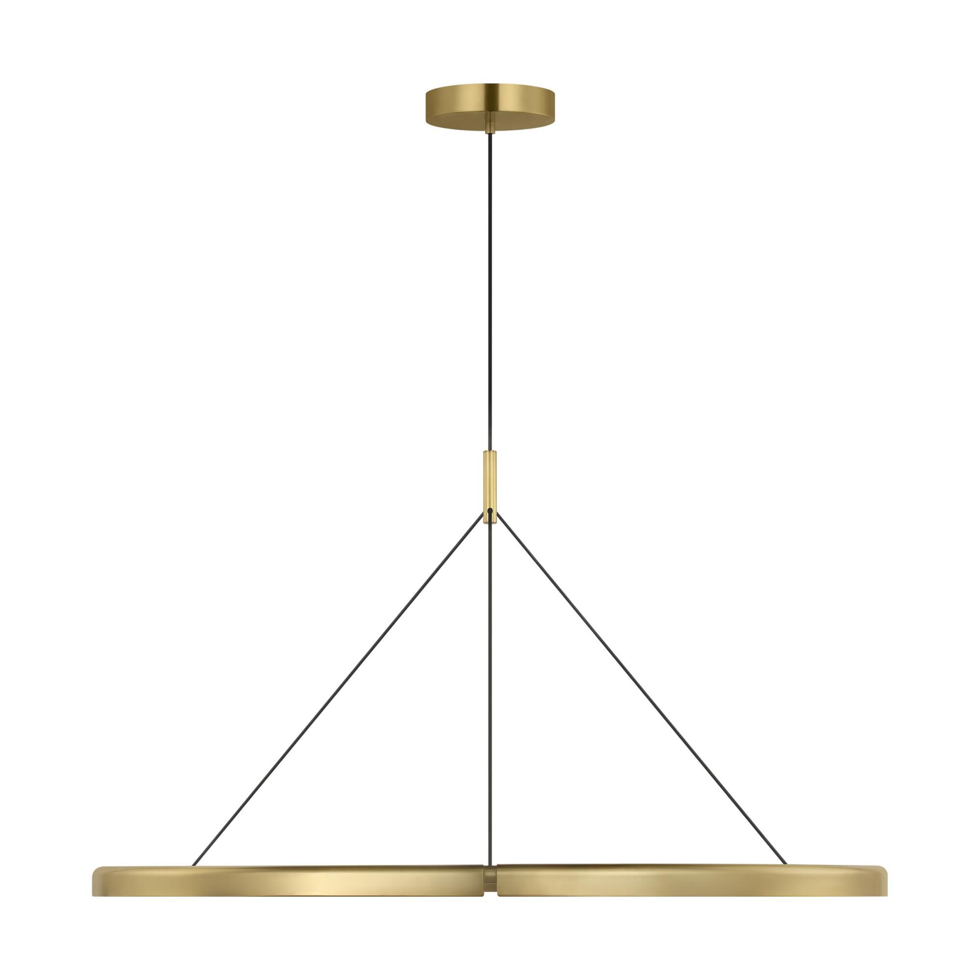 Peter Bristol Cloak 49 Inch Chandelier by Visual Comfort Modern Collection