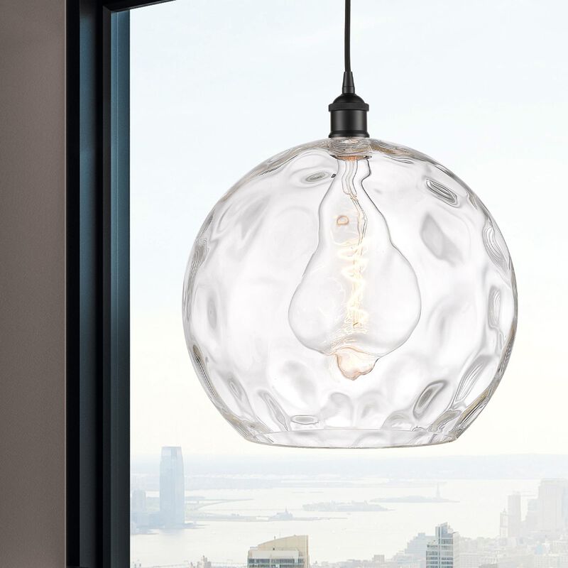 Innovations Lighting Bruno Marashlian Athens Water Glass 13 Inch Large Pendant