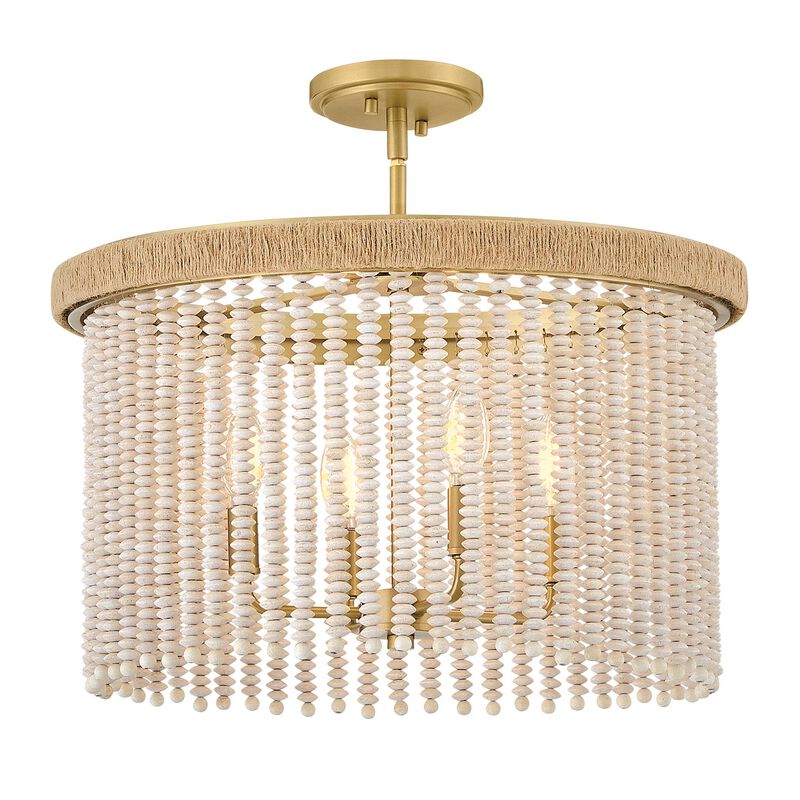 Indra 20 Inch Semi Flush Mount by Hinkley Lighting