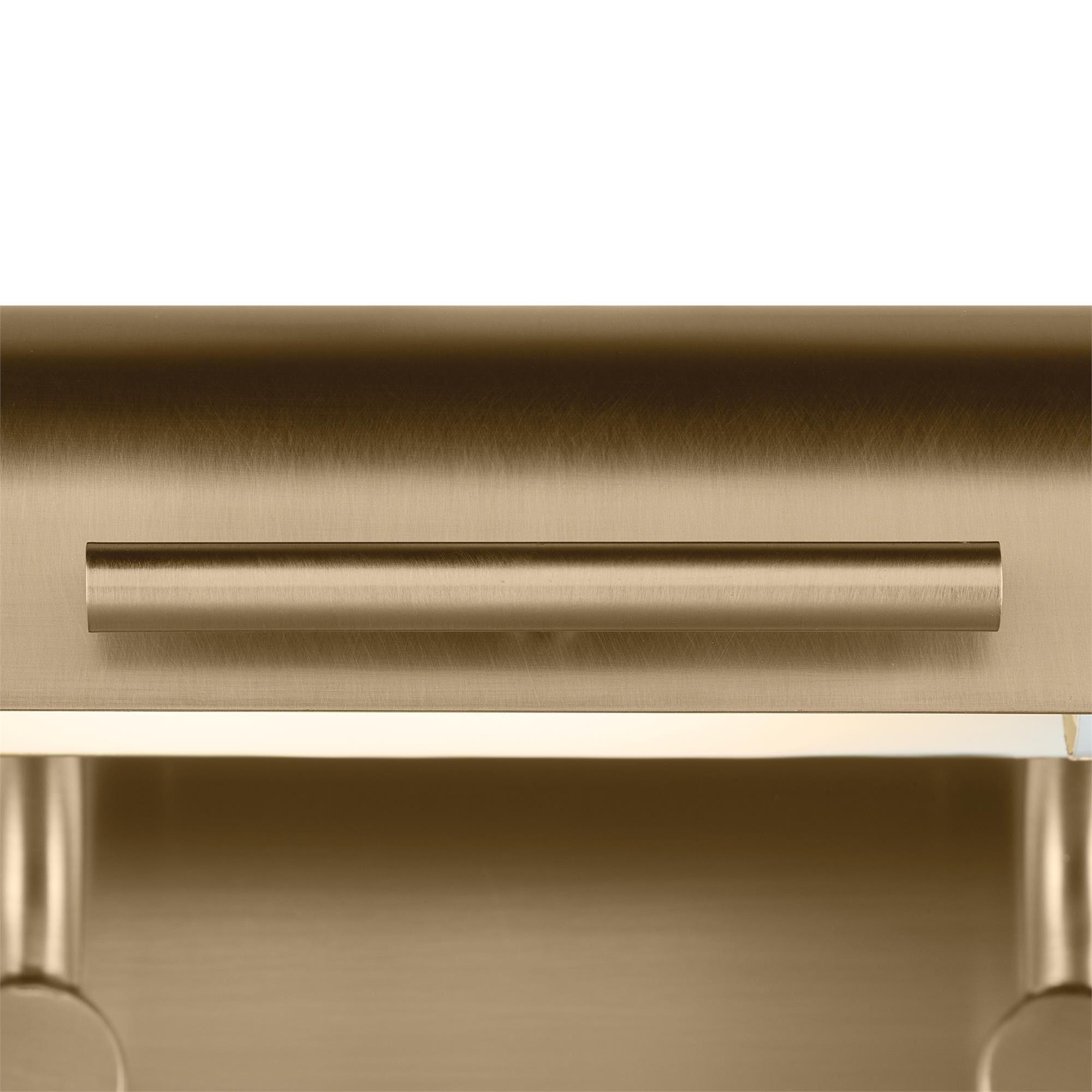 Shown in Champagne Bronze finish and Metal shade