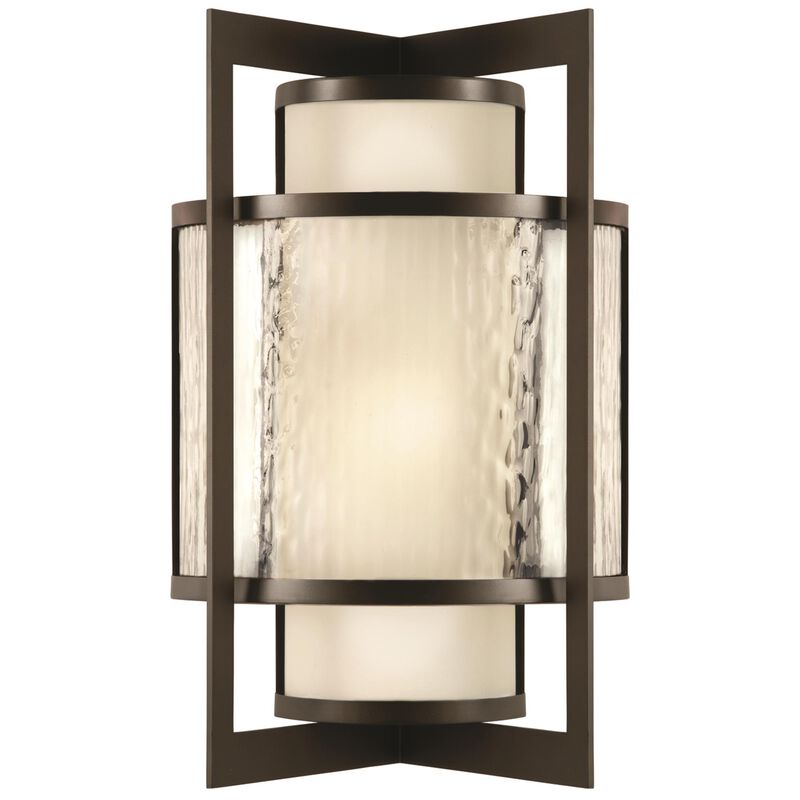 Singapore Moderne 19 Inch Outdoor Wall Light by Fine Art Handcrafted Lighting