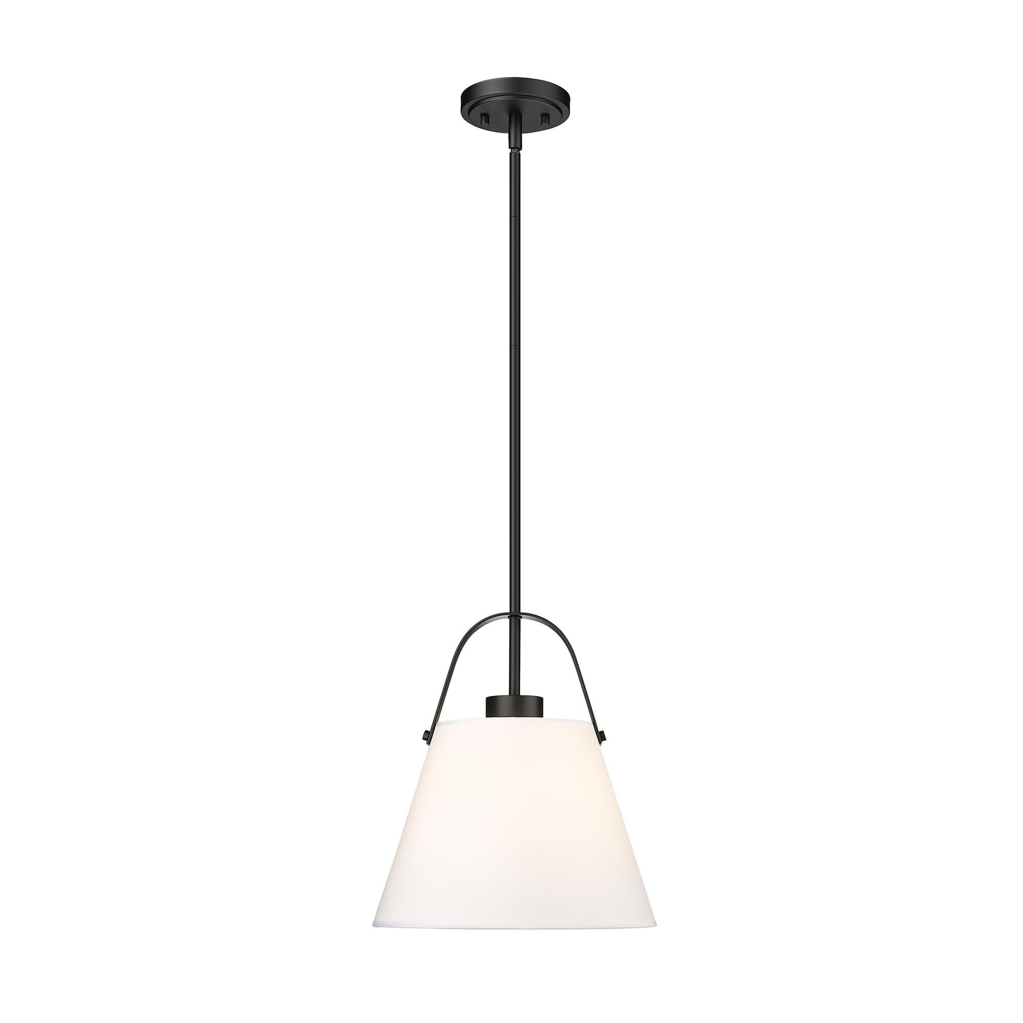 Z-Studio Linen 14 Inch Pendant Light,