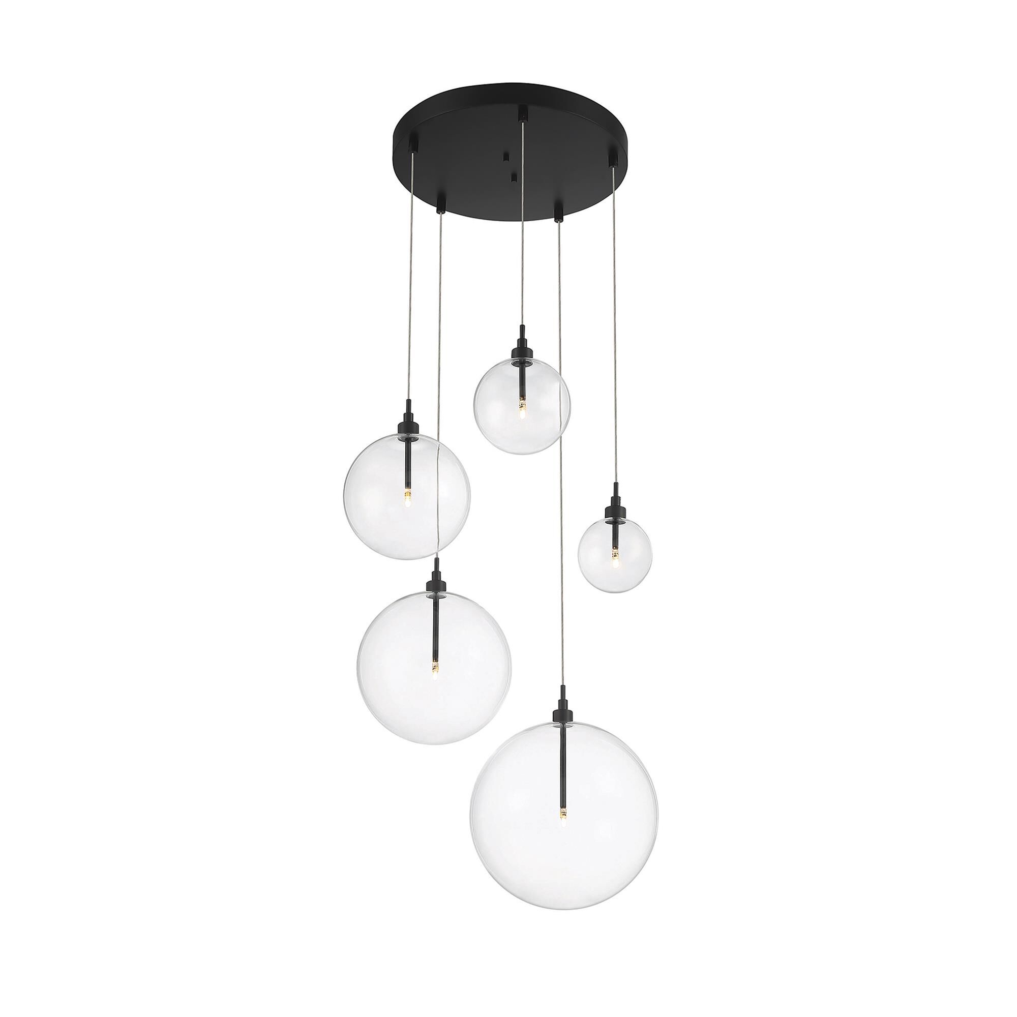 Shown in Oil Rubbed Bronze finish and Clear glass
