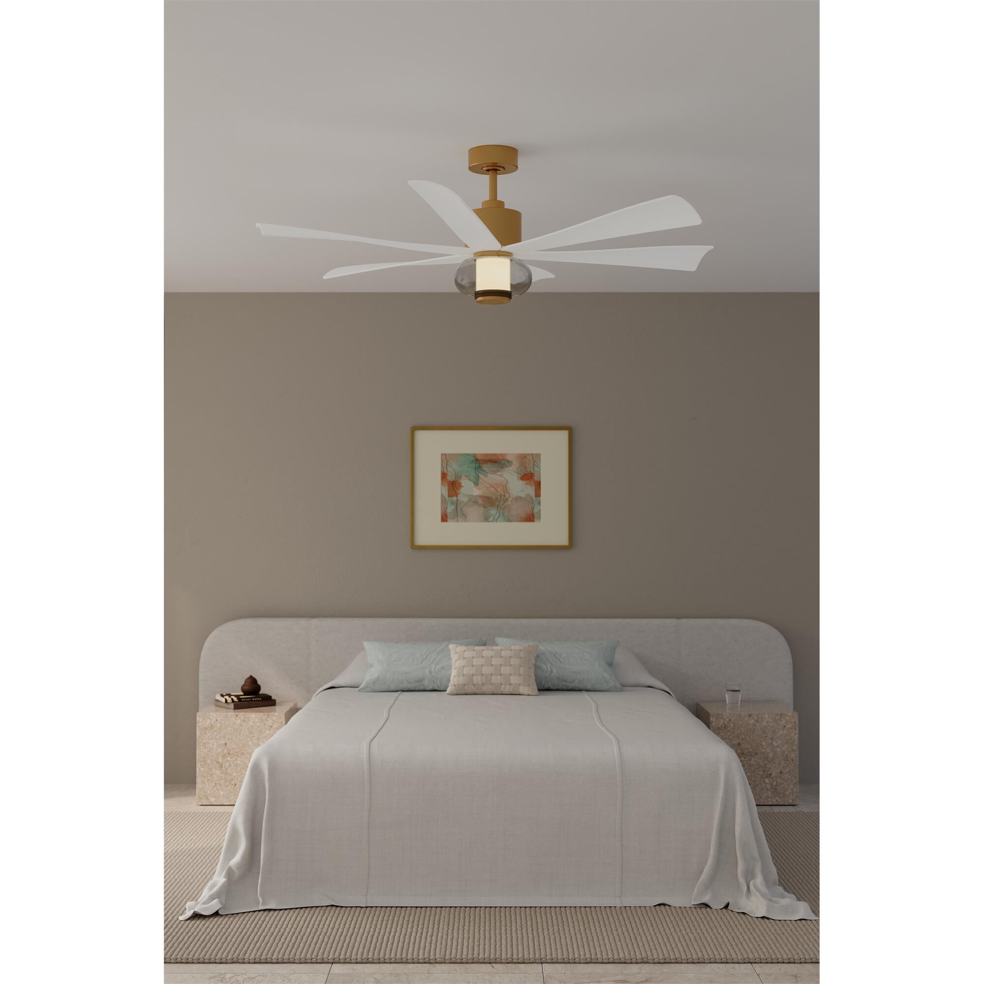 Shown in Legacy Brass finish and Clear glass