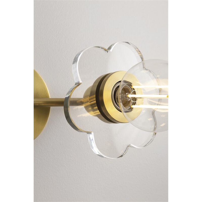 Alexa 14 Inch 2 Light Bath Vanity Light by Mitzi