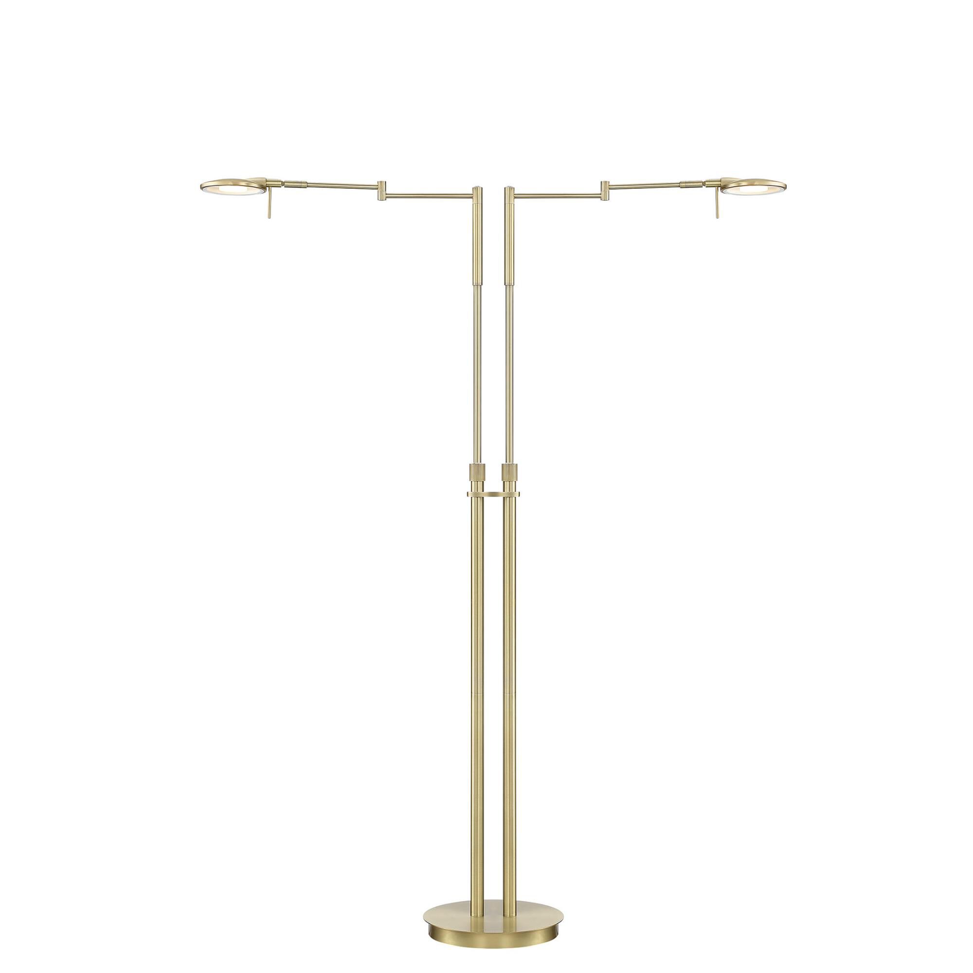 Dessau Turbo 40 Inch Floor Lamp by Arnsberg