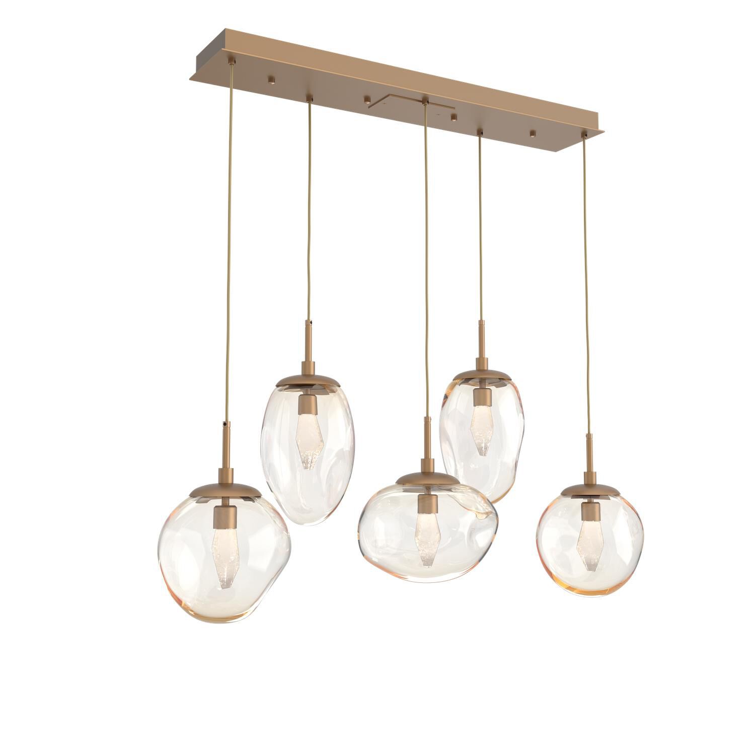 Cosmos 42 Inch 5 Light Multi Light Pendant by Hammerton Studio
