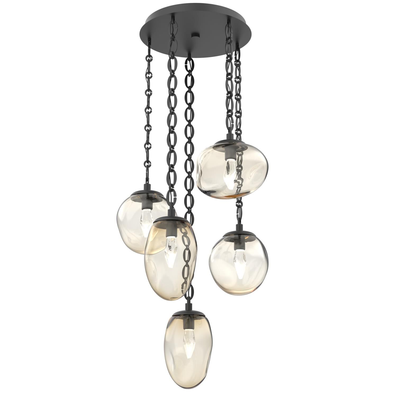 Levi Wilson Cosmos Led 24 Inch Multi Light Pendant by Hammerton Studio