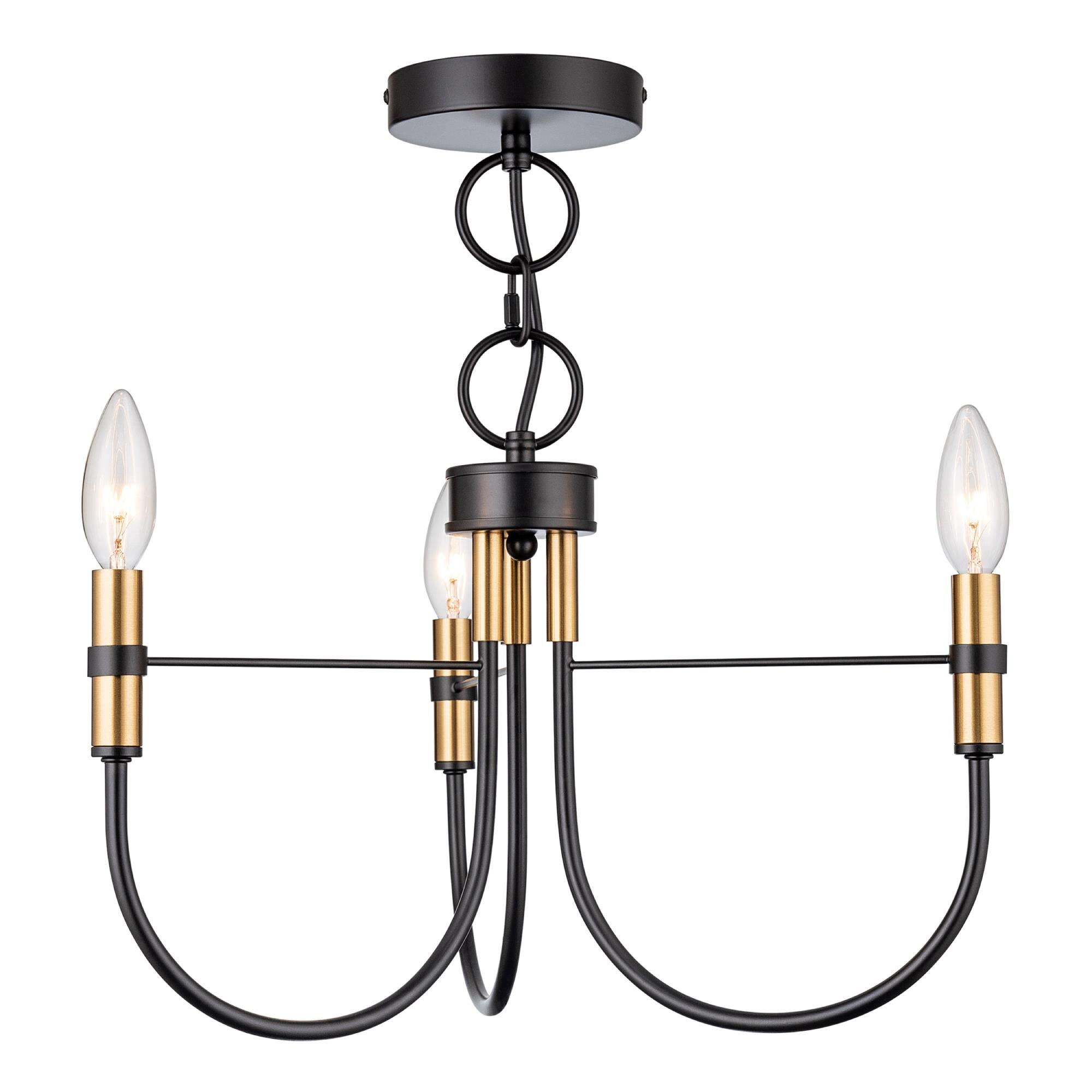 Foundry 18 Inch Mini Chandelier by Artcraft