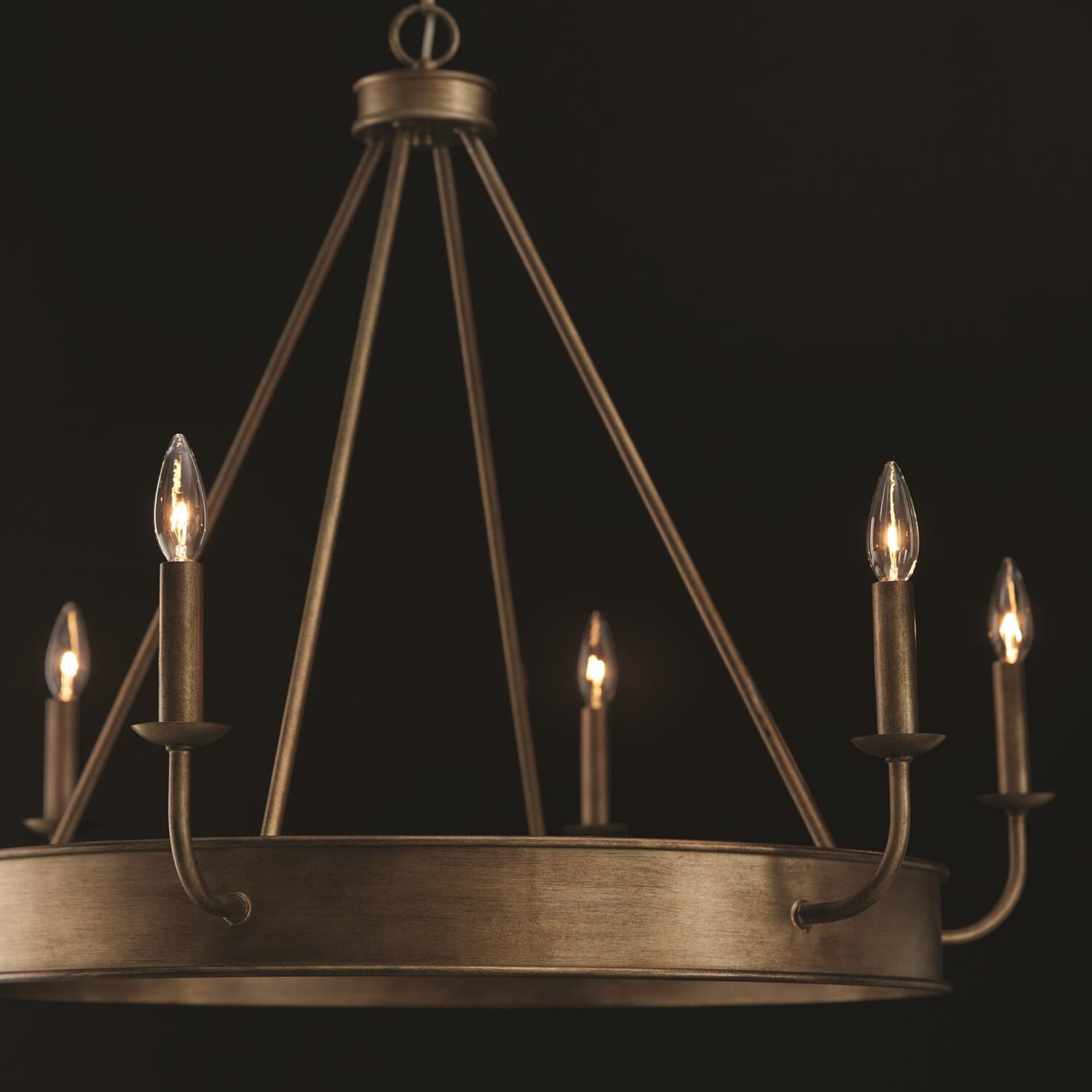 Nole 36 Inch 6 Light Chandelier by Capital Lighting Fixture Company