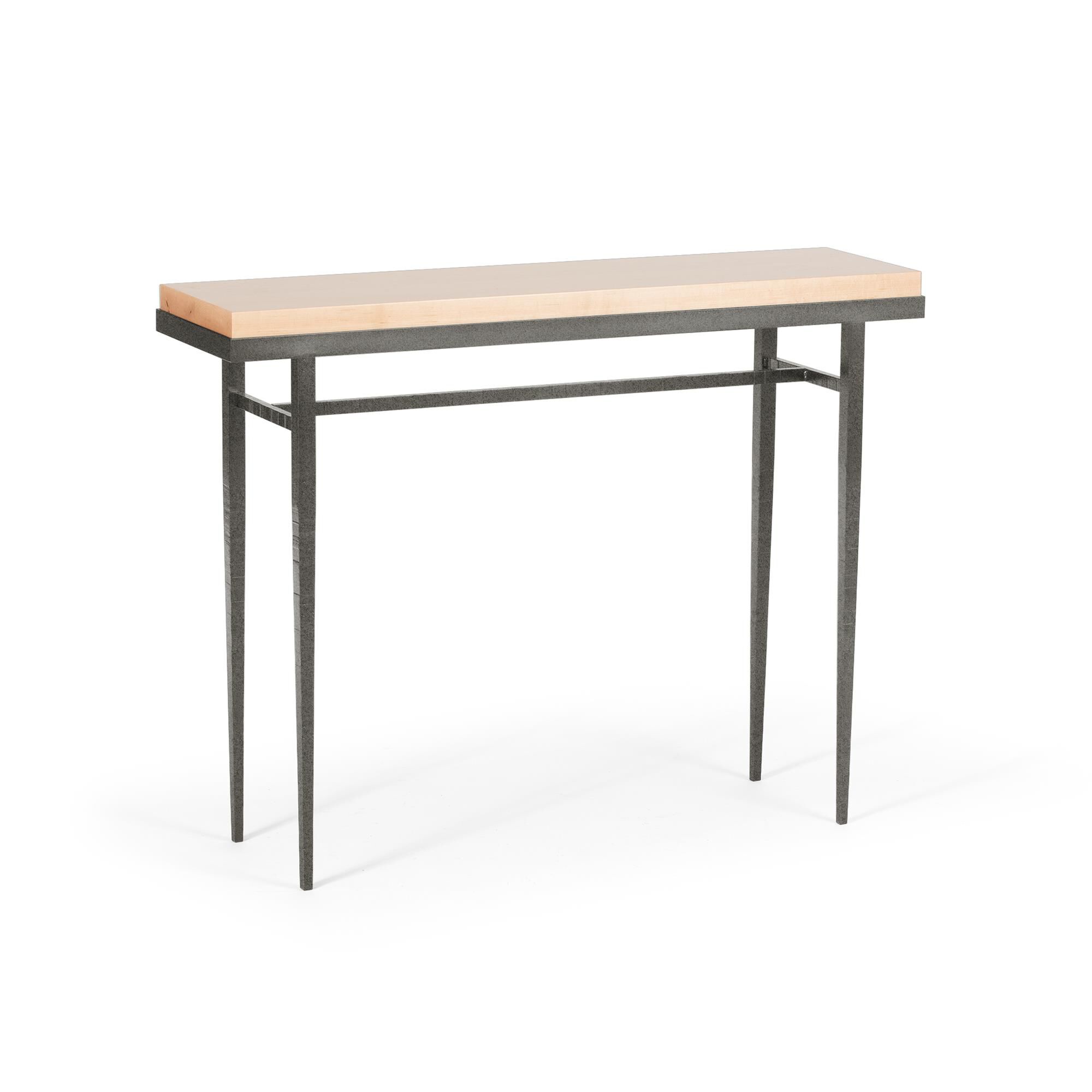 Shown in Natural Iron finish and Maple Natural accent