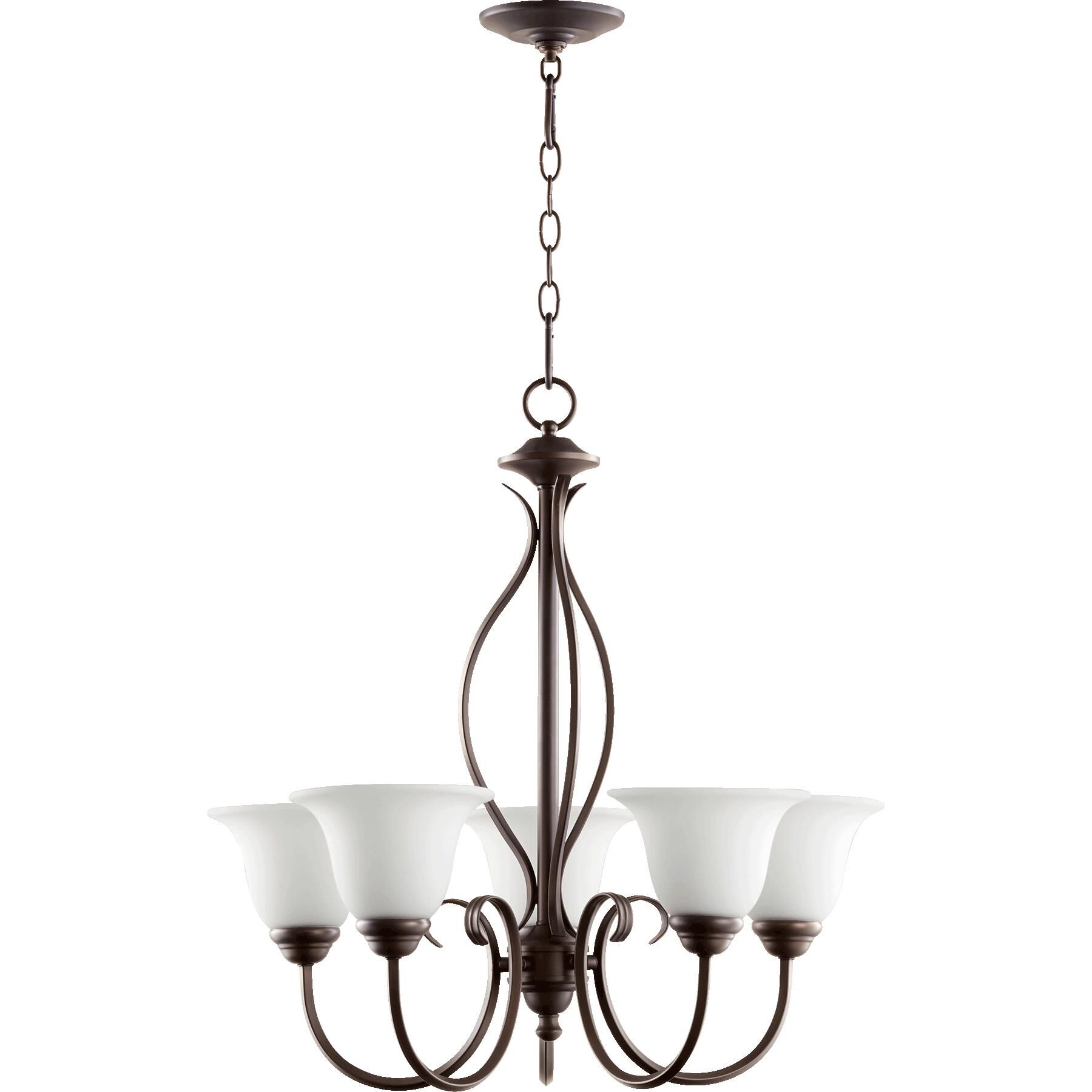 Spencer 24 Inch 5 Light Chandelier by Quorum International