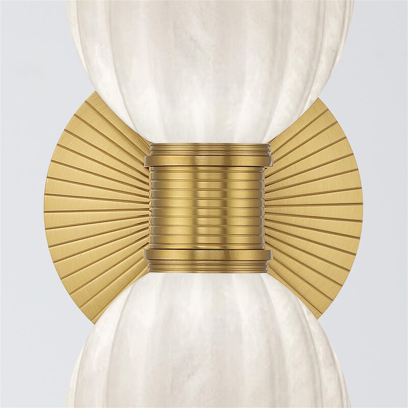 Lotus 17 Inch Wall Sconce by Crystorama