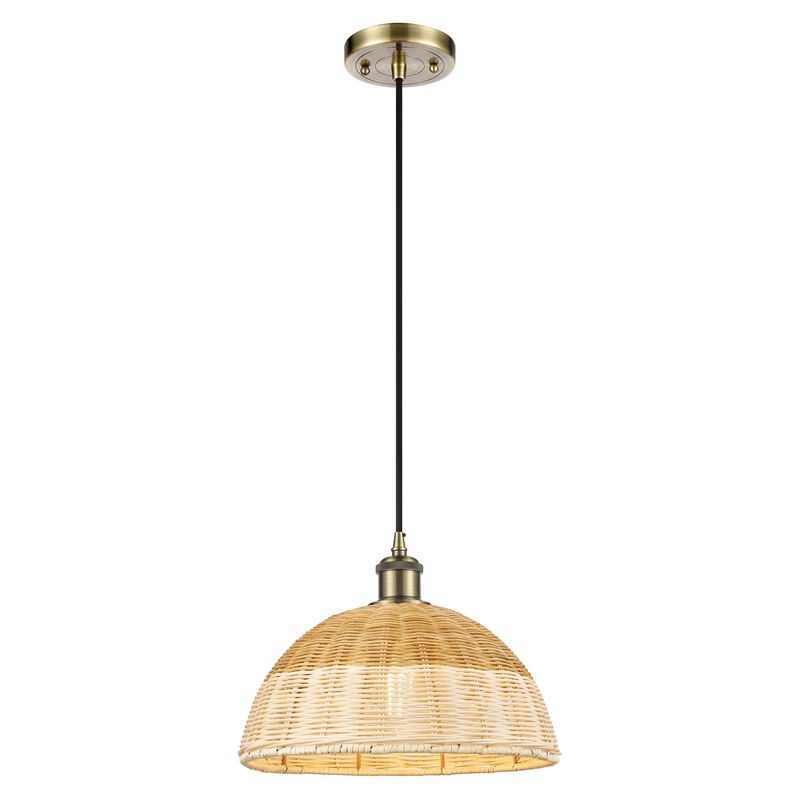 Bruno Marashlian Bristol Natural II 12 Inch Mini Pendant by Innovations Lighting