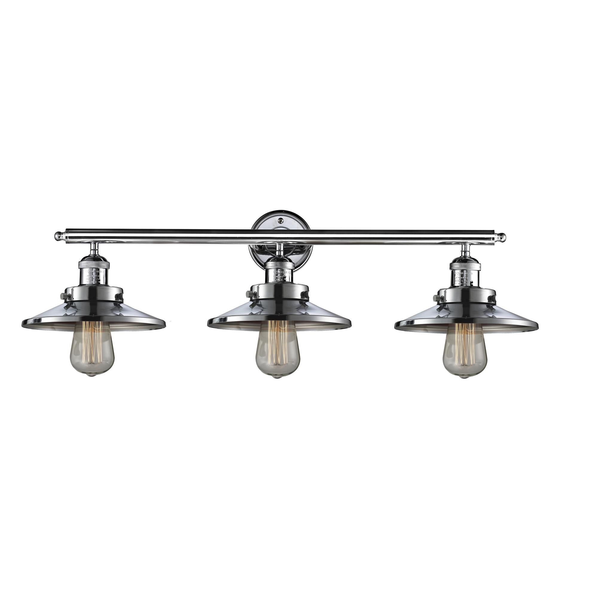 Bruno Marashlian Railroad 32 Inch 3 Light Bath Vanity Light by Innovations Lighting
