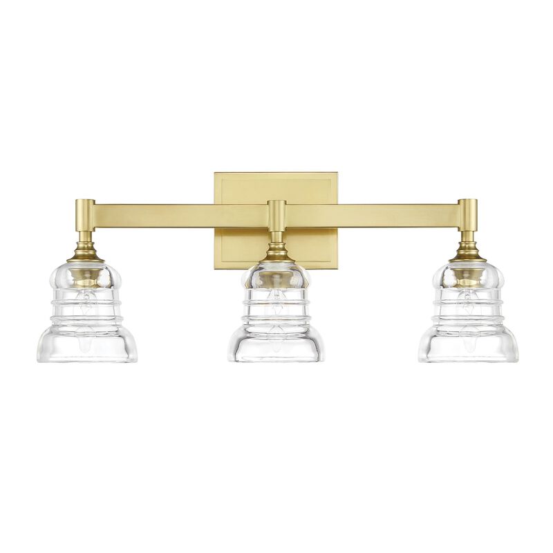 Gregory 24 Inch 3 Light Bath Vanity Light by Crystorama