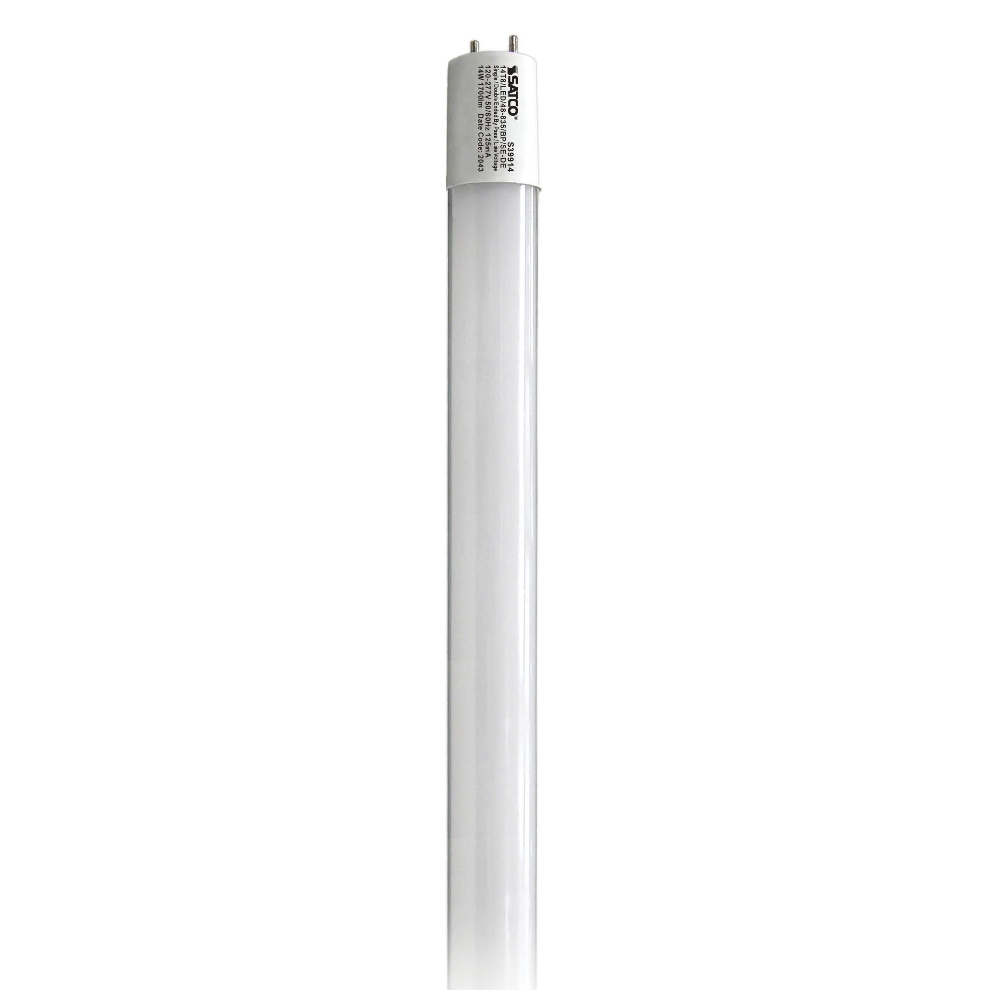 14 Watt 3000K T8 LED Light Bulb by Satco