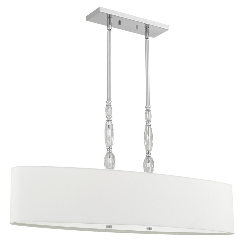 Stone 42 Inch Linear Suspension Light by Quoizel