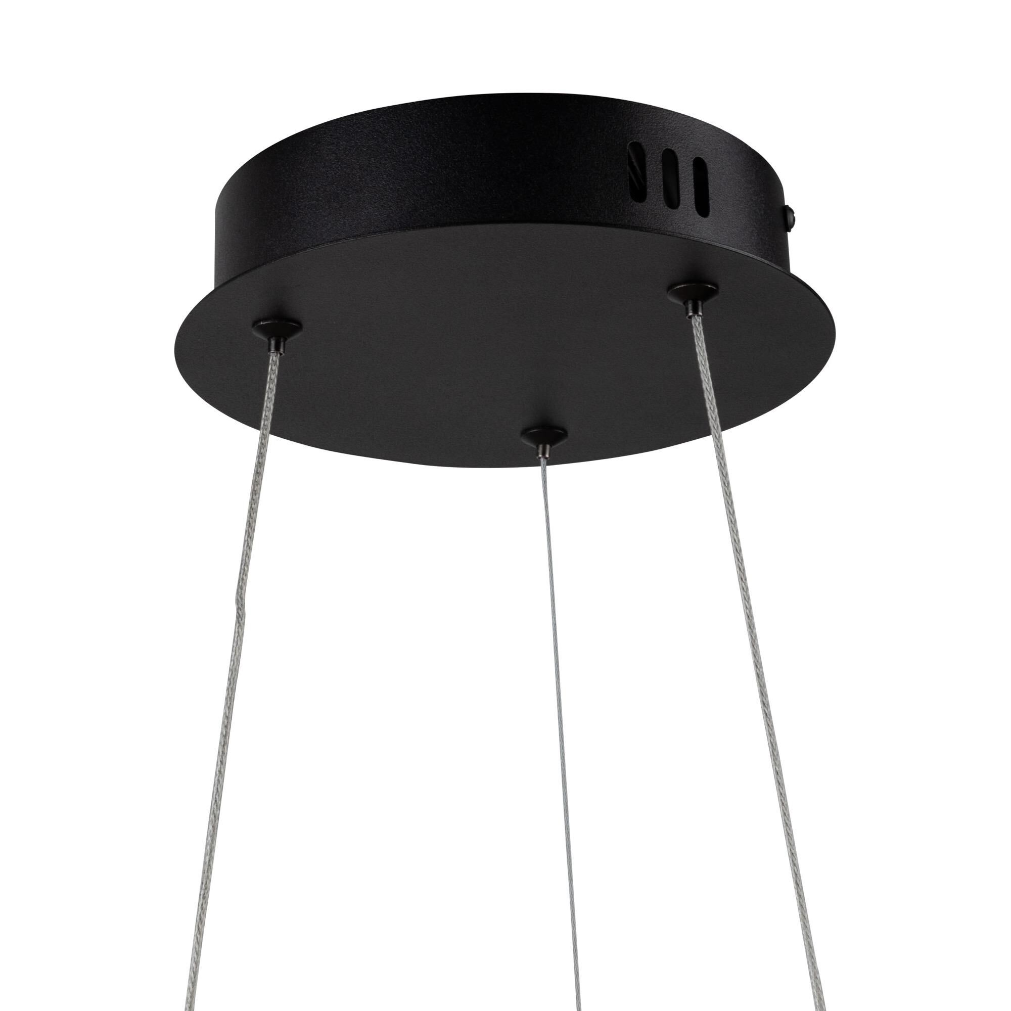 Shown in Black finish and Aluminum shade