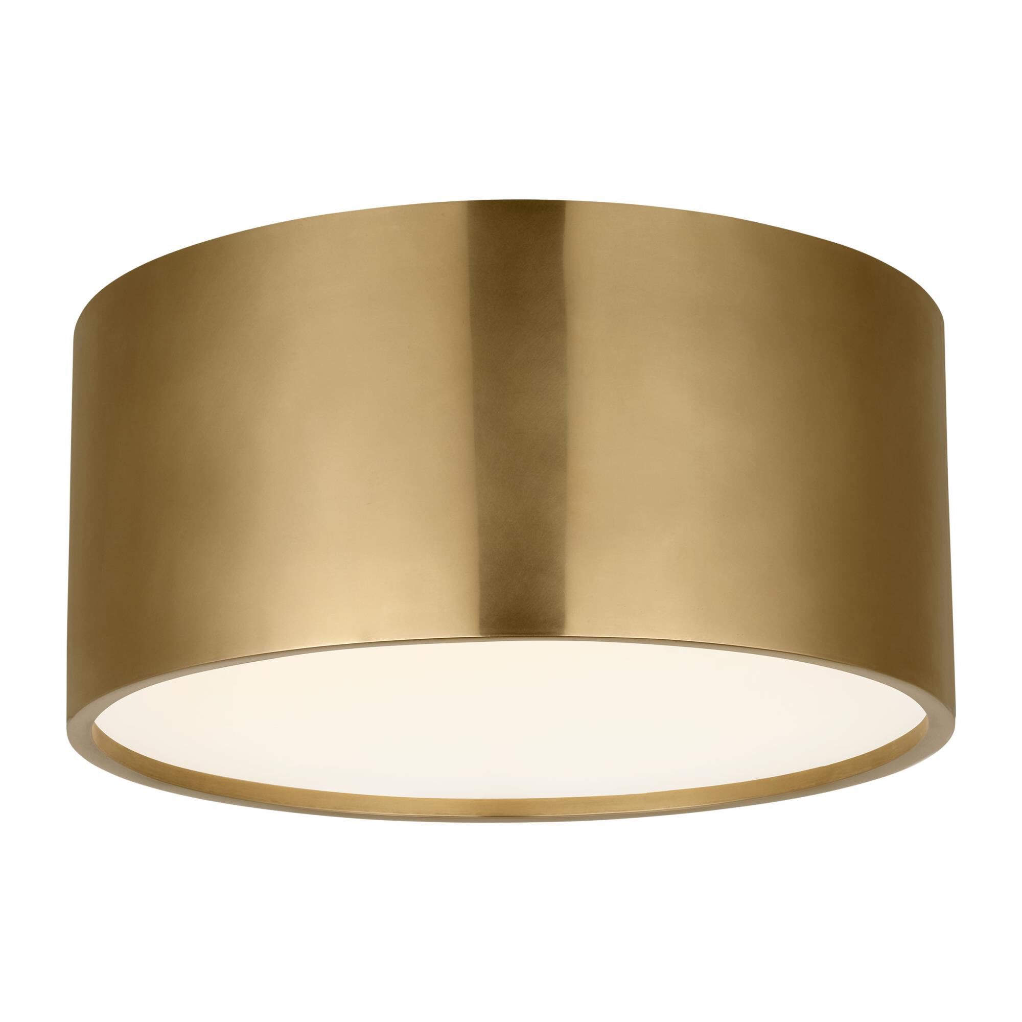 Shown in Hand-Rubbed Antique Brass finish and Clear glass