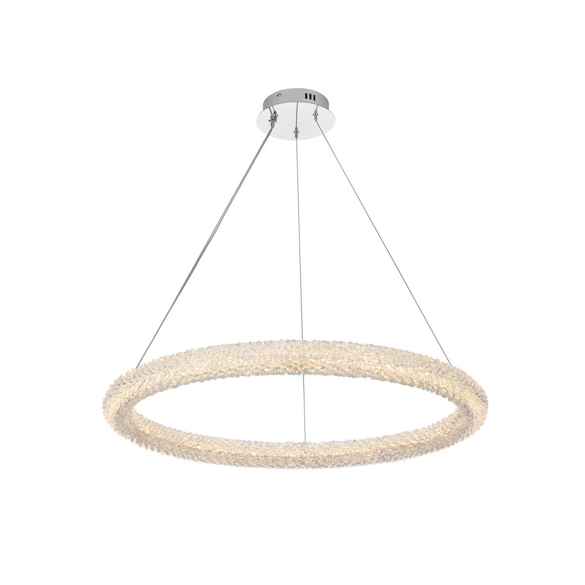 Bowen 32 Inch Chandelier by Elegant Lighting