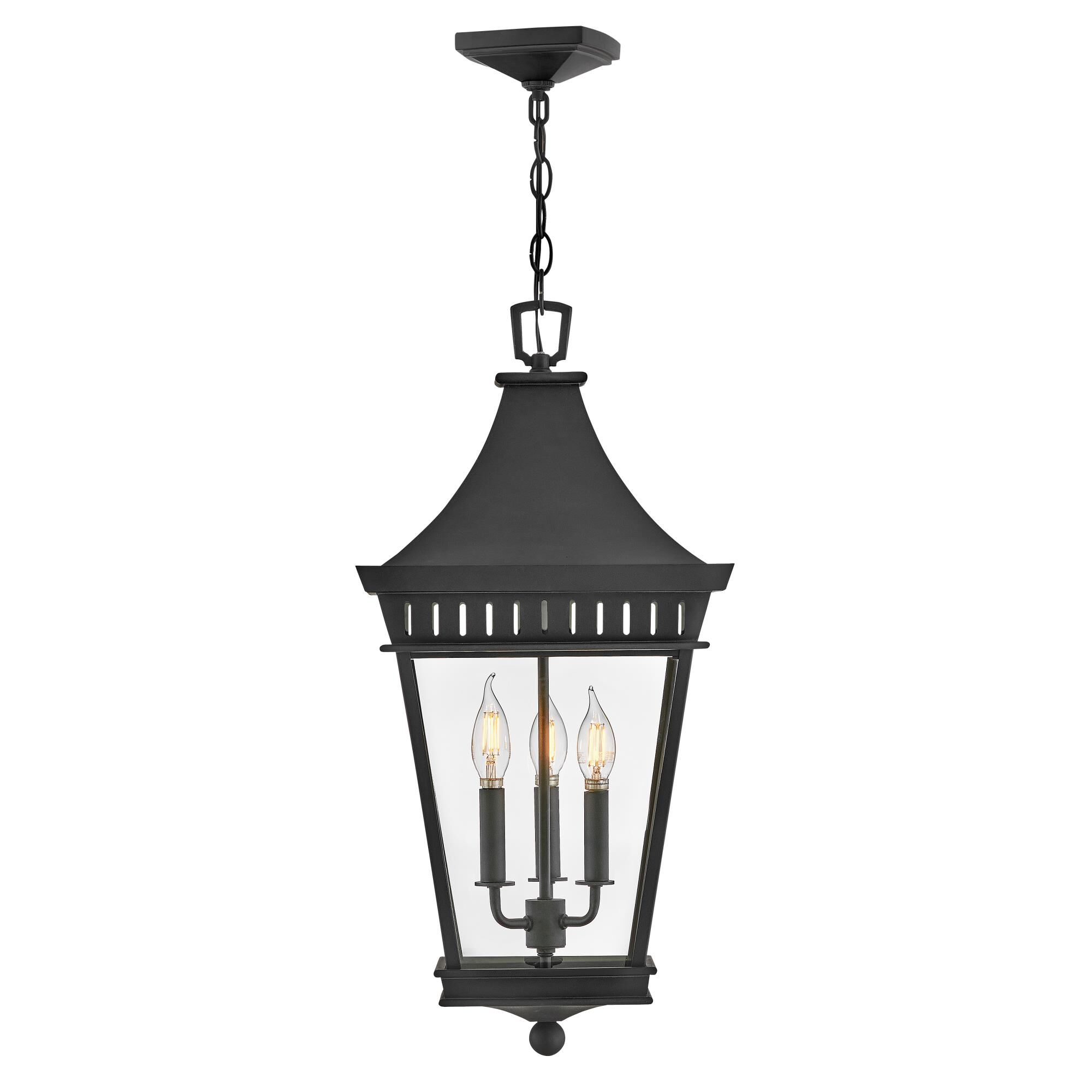 Chapel Hill 26 Inch Tall 3 Light LED Outdoor Hanging Lantern by Hinkley Lighting