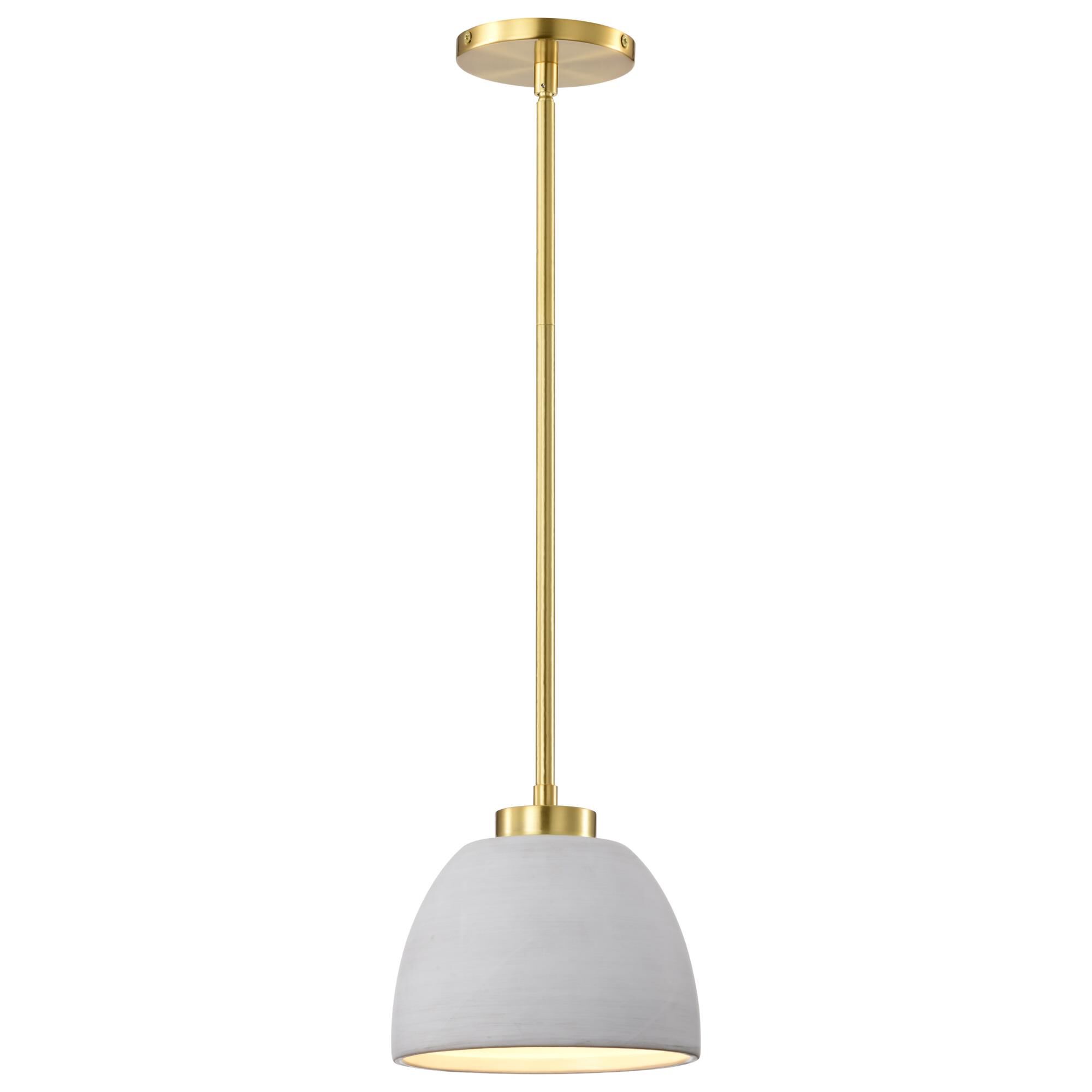 Shown in Brushed Brass finish
