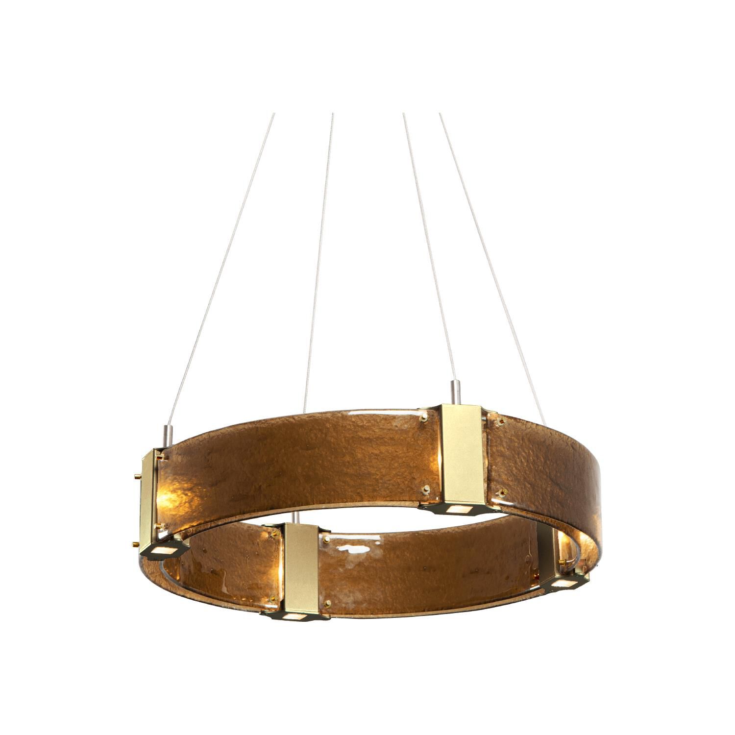 Parallel 23 Inch 12 Light LED Chandelier by Hammerton Studio