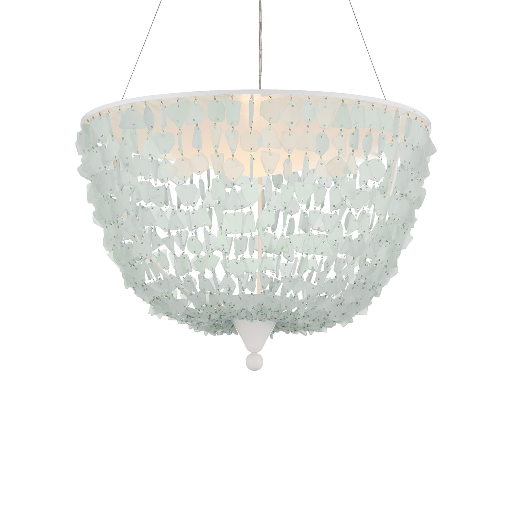 Shown in Seaglass and Sugar White finish