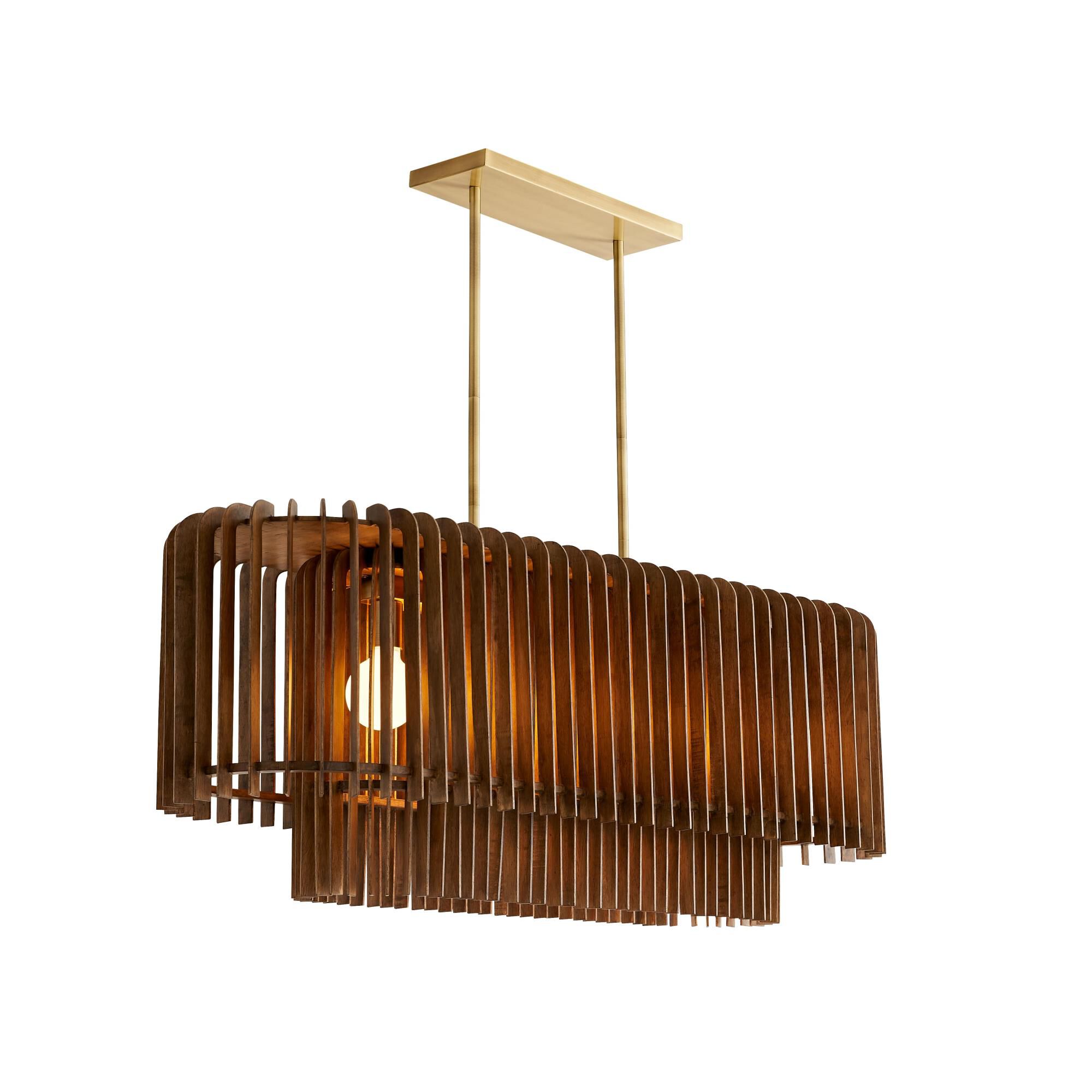 Shown in Dark Walnut finish