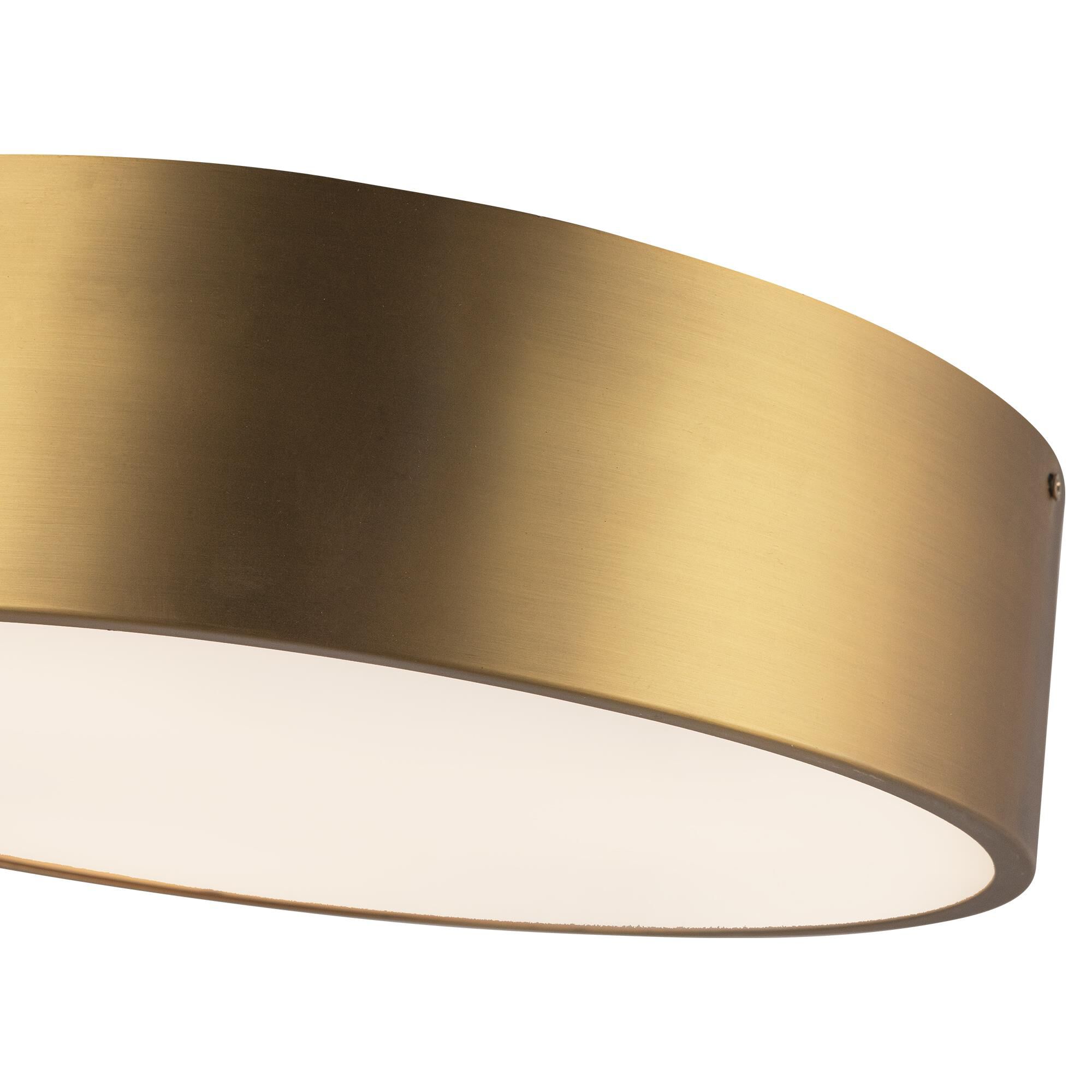 Brisbane 16 Inch 3 Light Flush Mount,