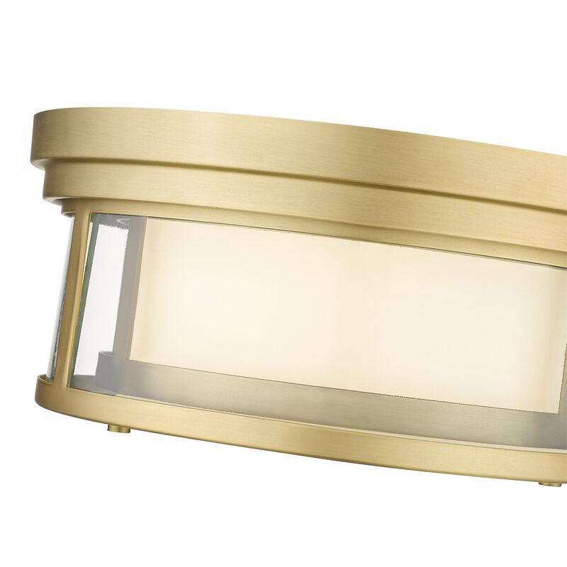 Willow 12 Inch 2 Light Flush Mount by Z-Lite