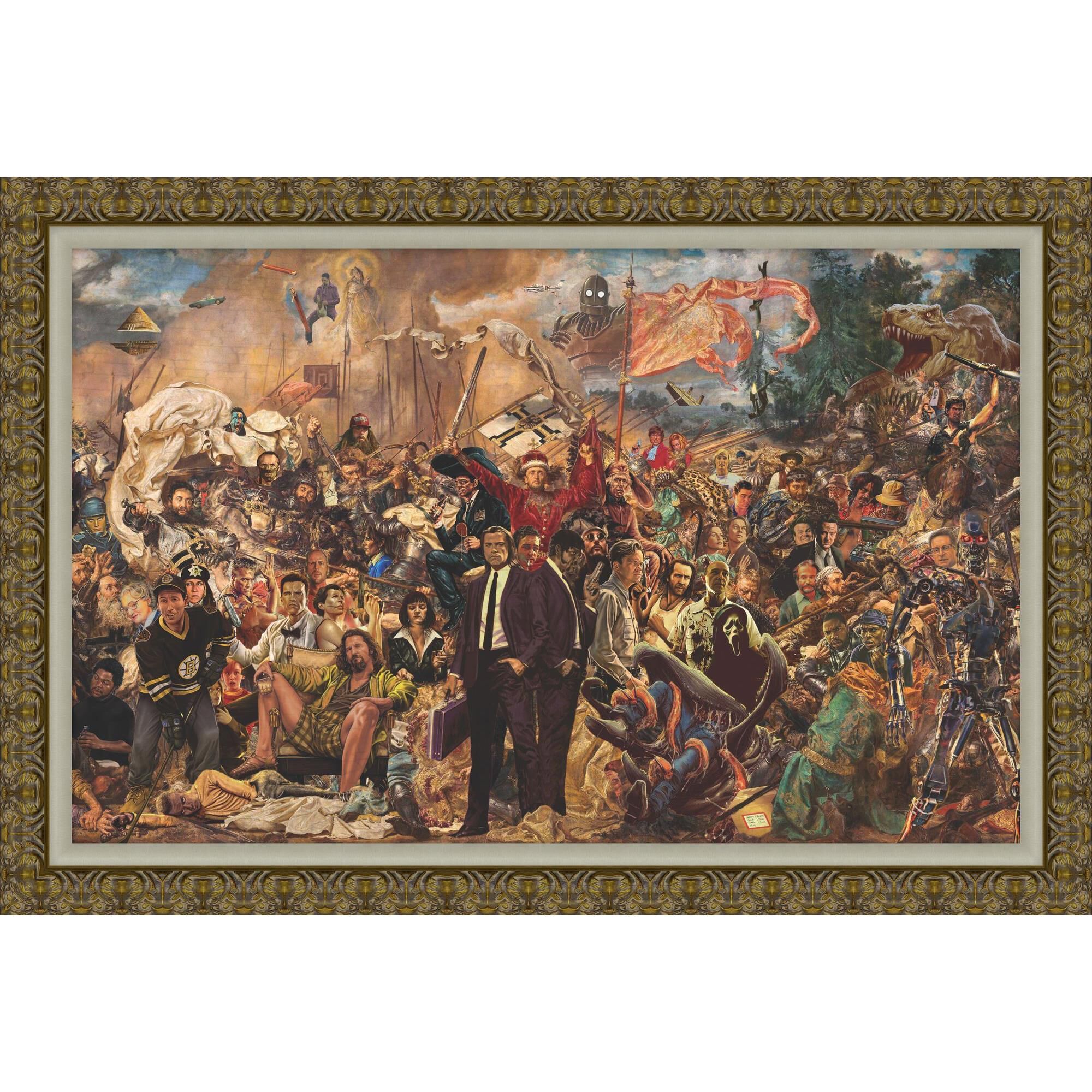 Jason Brueck Baroque 90's Rewind Print by LEVEL57