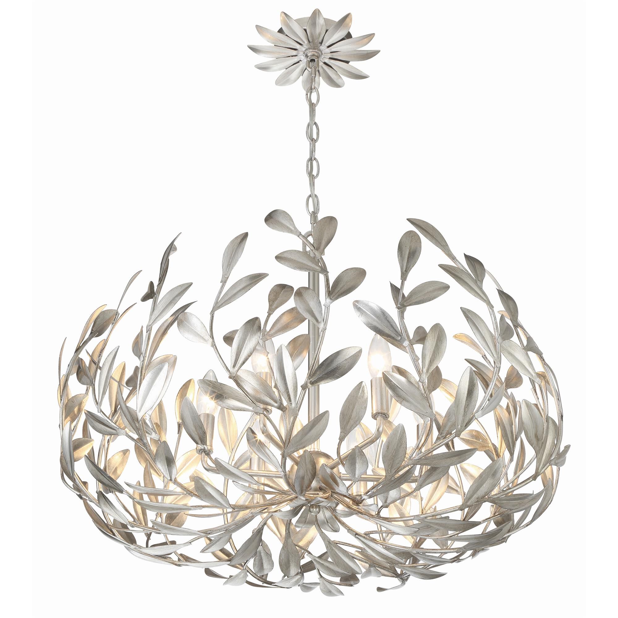 Shown in Antique Silver finish