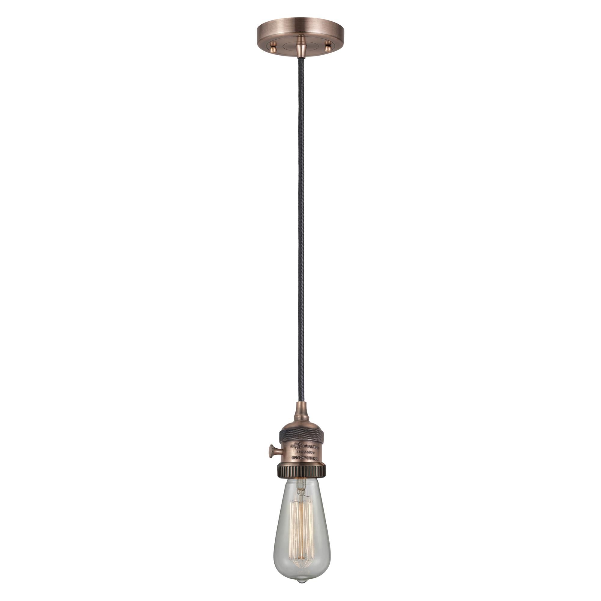 Bare Bulb Mini Pendant by Innovations Lighting