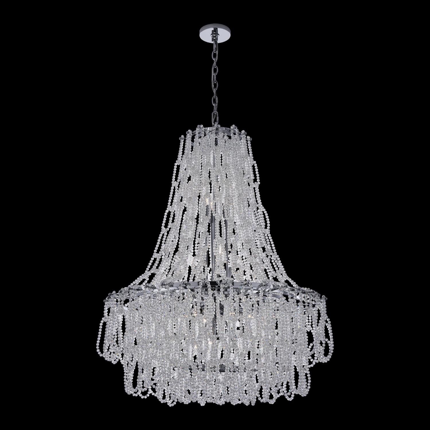 Loop 34 Inch Chandelier by Allegri