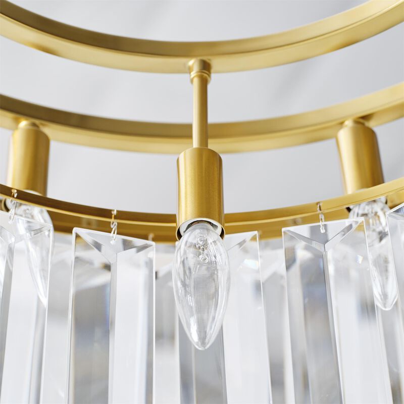 Chapman & Myers Arden 33 Inch Chandelier by Visual Comfort Studio