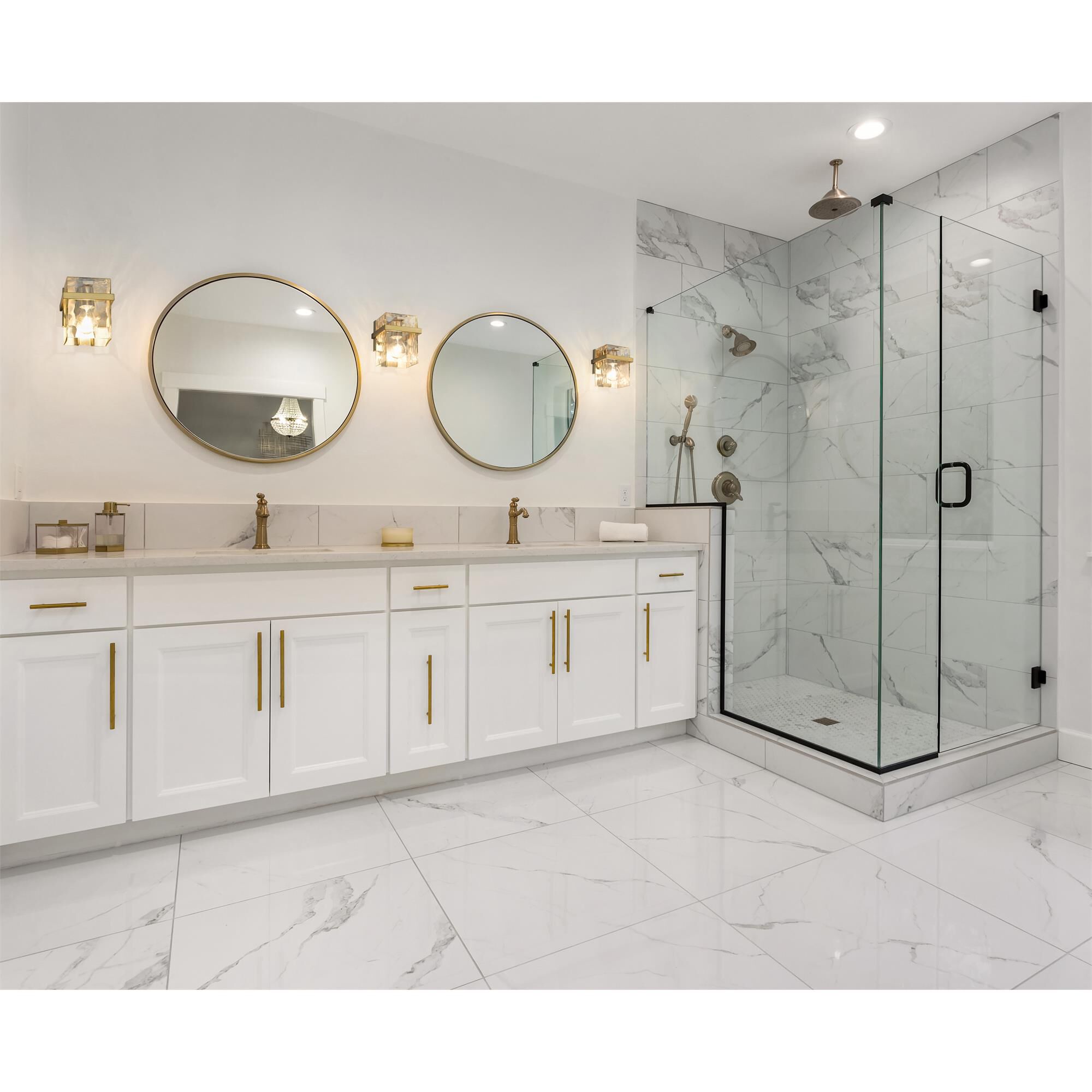 Shown in Modern Gold finish