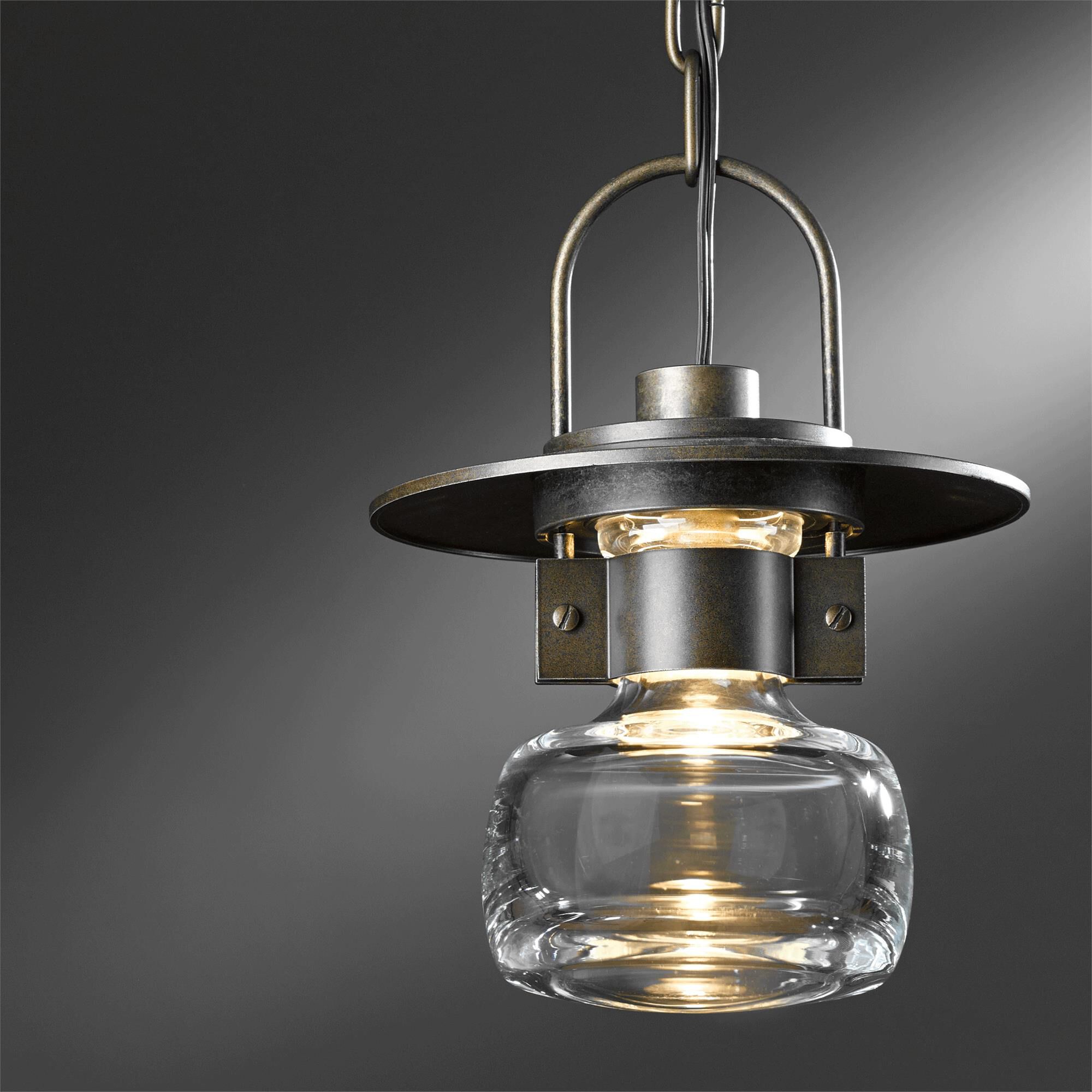 Shown in Coastal Bronze finish and Clear  glass
