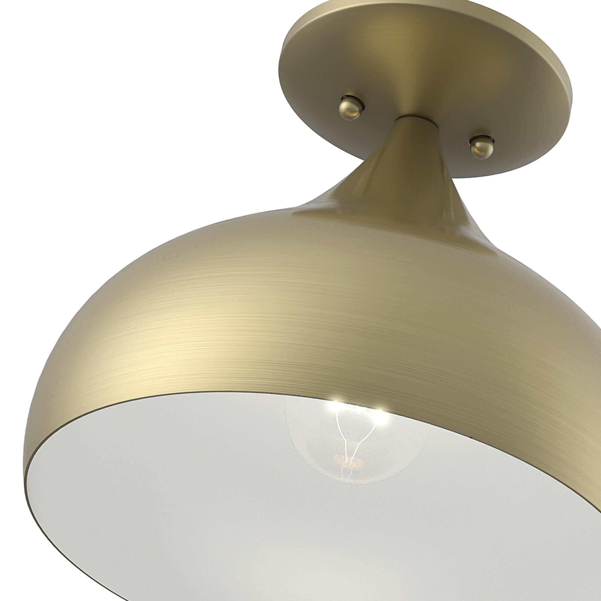 Amador 1 Light Semi Flush Mount by Livex Lighting