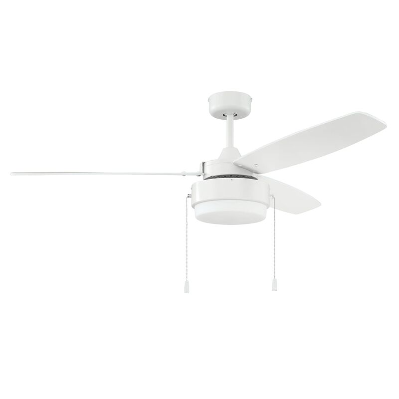 Intrepid 52 Inch Ceiling Fan with Light Kit by Craftmade