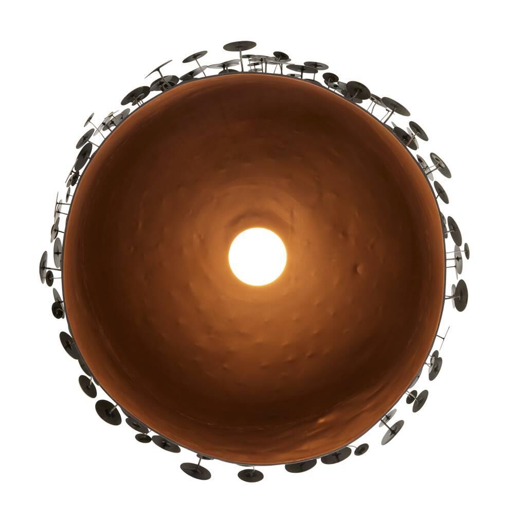 Shown in Burnt Iron finish