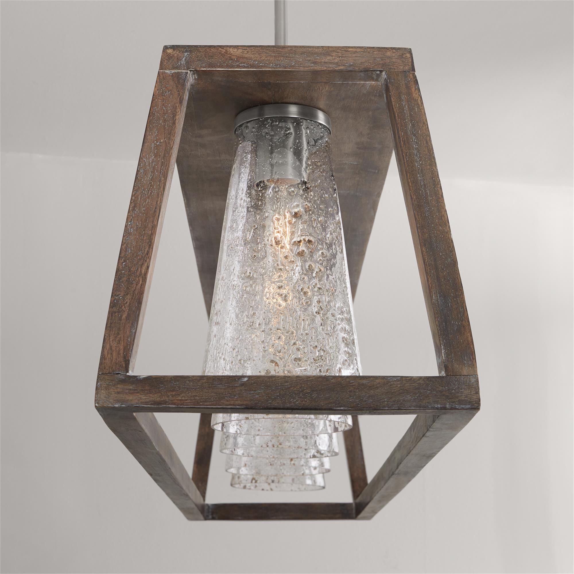 Shown in Barnhouse And Matte Nickel finish and 504 glass