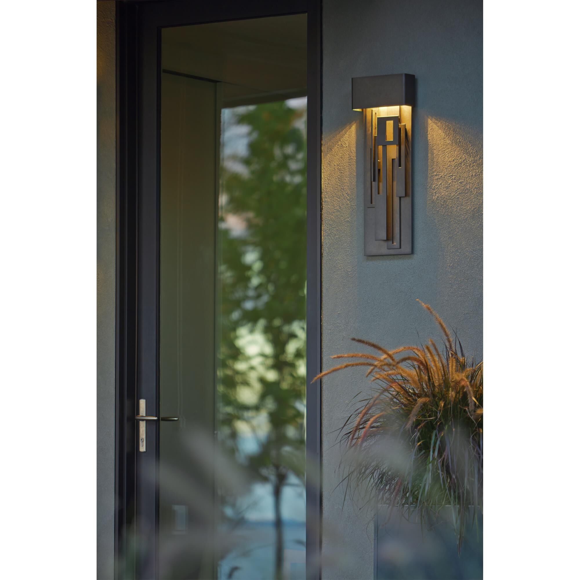 Hubbardton Forge Collage 27 Inch Tall LED Outdoor Wall Light